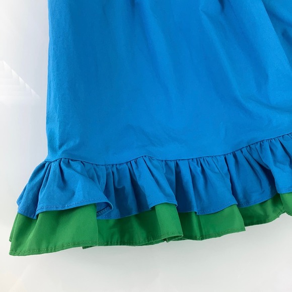 Ruah Shalom Designs Hand Smocked Peacock Dress girl SZ 2T EUC - Picture 7 of 12